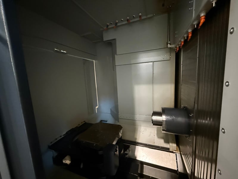 Haitian, Precision #MQ50, CNC horizontal machining center, Fanuc 31i-B Plus, 28.7" X, 28.7" Y, 31.5" Z, 12000 - Image 4