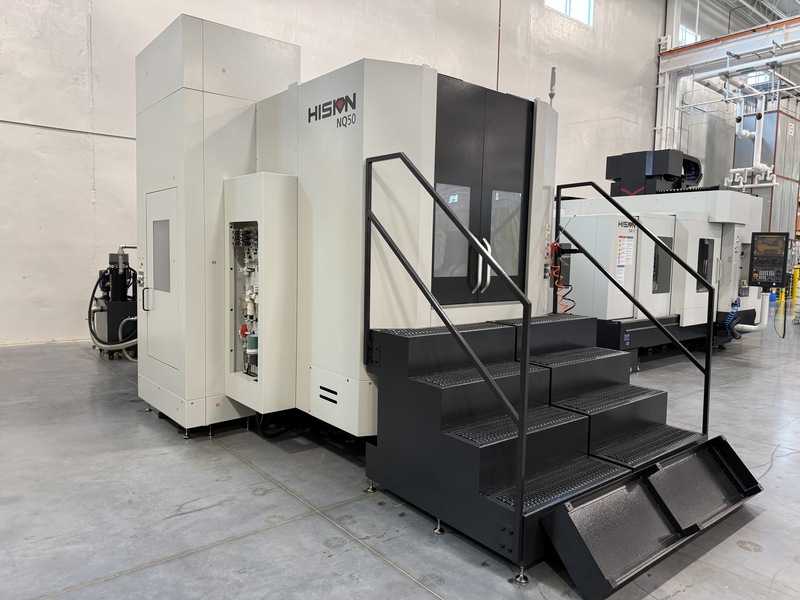 Haitian, Precision #MQ50, CNC horizontal machining center, Fanuc 31i-B Plus, 28.7" X, 28.7" Y, 31.5" Z, 12000 - Image 7