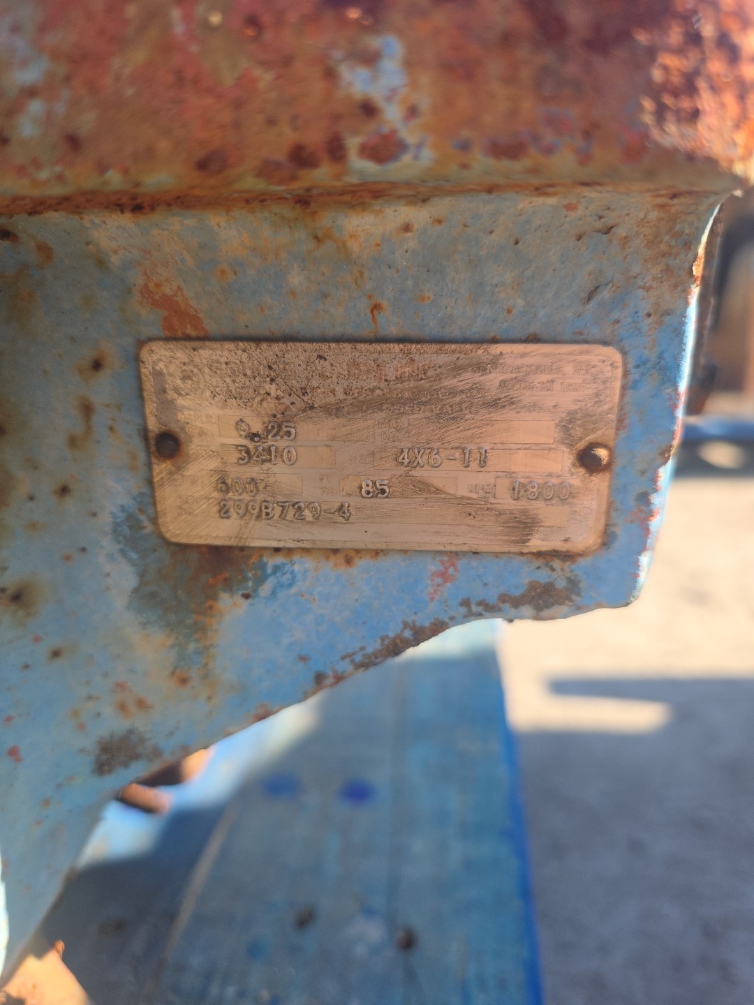 Goulds #3410, 4x6-11, Split Case Pump - Image 6
