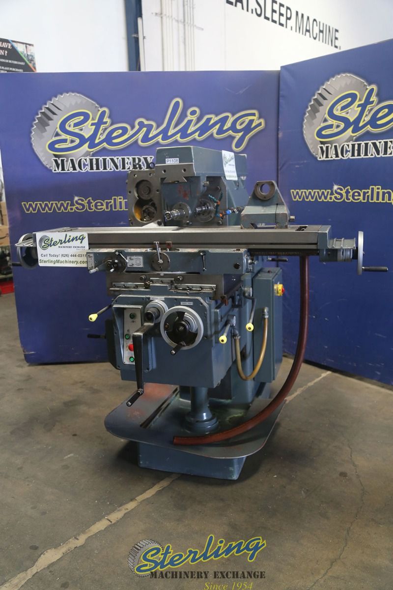 Lagun #FU2-LA, 10" x 54" table, 1400 RPM, ISO 40 spindle, variable speed head - Image 2