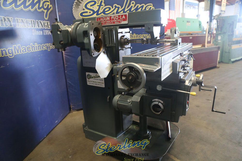 Lagun #FU2-LA, 10" x 54" table, 1400 RPM, ISO 40 spindle, variable speed head - Image 8