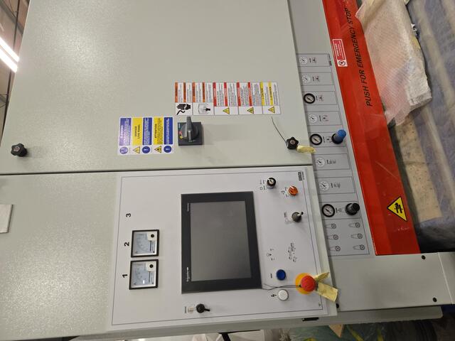 Costa #MD5-TV-1350, Deburring Machine, 53.1" working width, 103" longitudinal sanding belt length, sander - Image 3