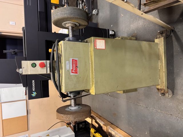 Progress #P-205, Pedestal Grinder, 3 HP, 575 Volt, 3PH - Image 3