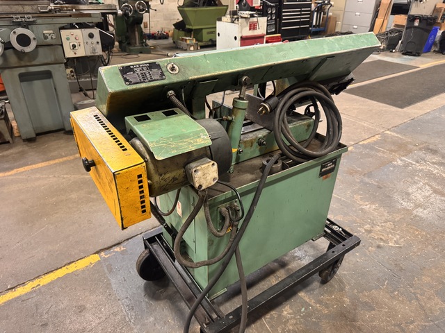 8" x 8" Startrite #H200, Horizontal Bandsaw, 7.8" round cutting, 60-225 FPM, hydraulic downfeed, 575 Volt, 3PH - Image 2