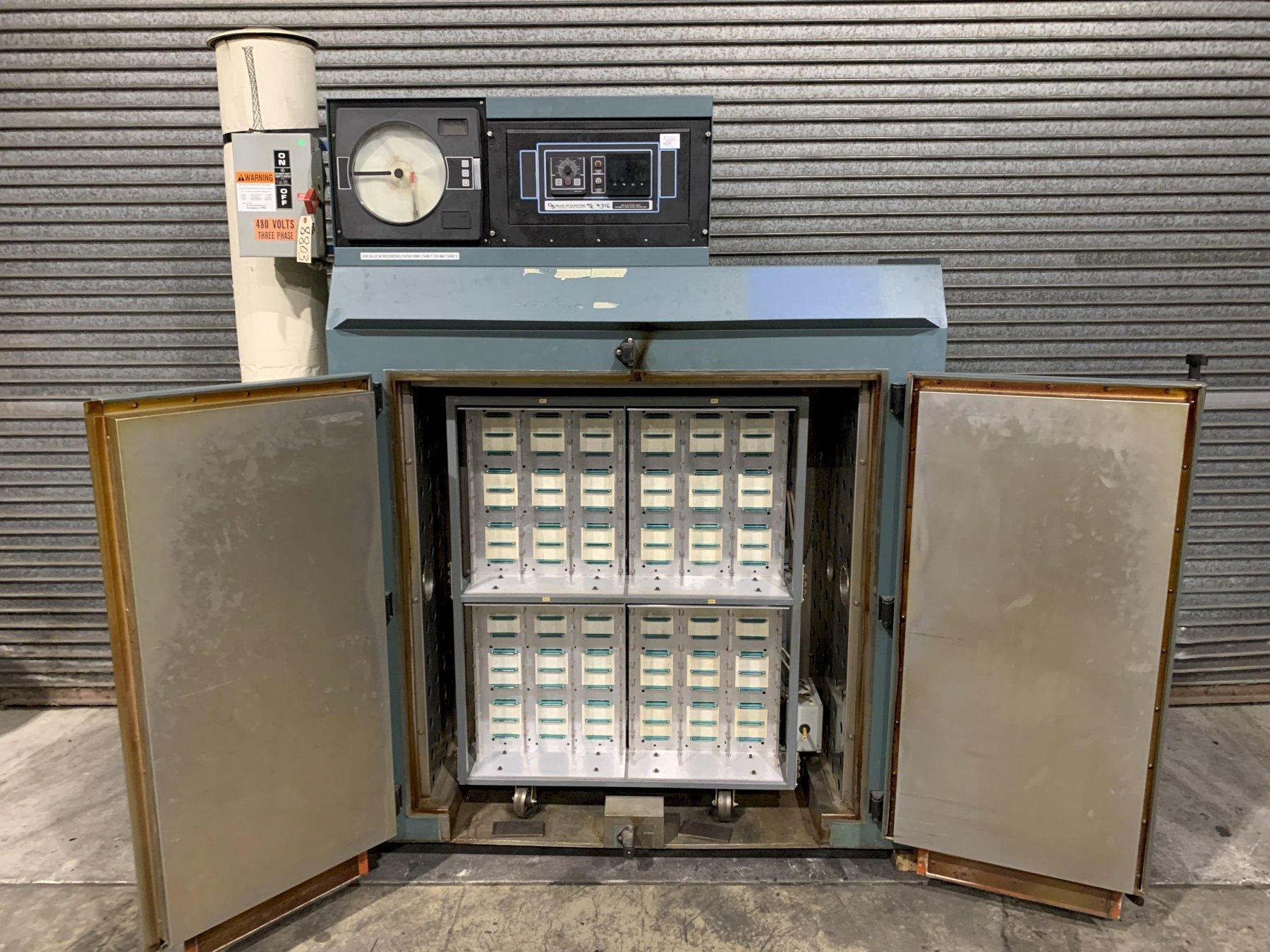 48" x 48" x 24" Blue M #MP-326G, 32 cu.ft. interior volume, 600°F max. temperature, 18,000 heat watts - Image 2