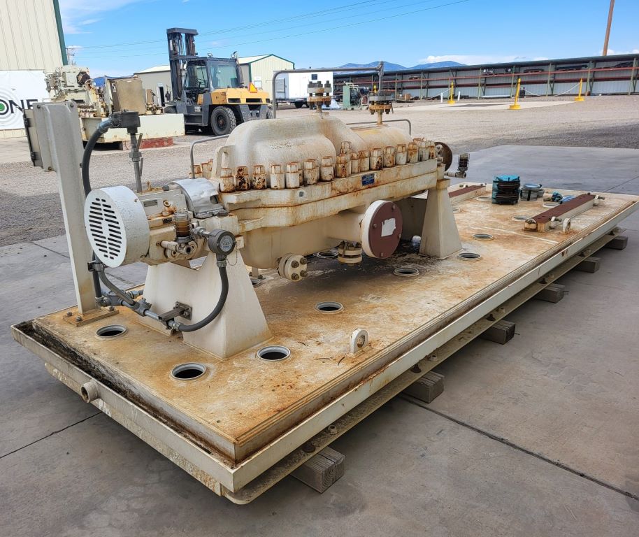 1015 GPM @ 4051' TDH, Sulzer Bingham, Horizontal Multi-Stage Centrifugal Pump Package, 6" suction x 4" - Image 2