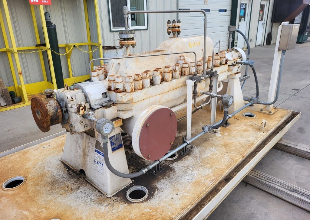 1015 GPM @ 4051' TDH, Sulzer Bingham, Horizontal Multi-Stage Centrifugal Pump Package, 6" suction x 4" - Image 5
