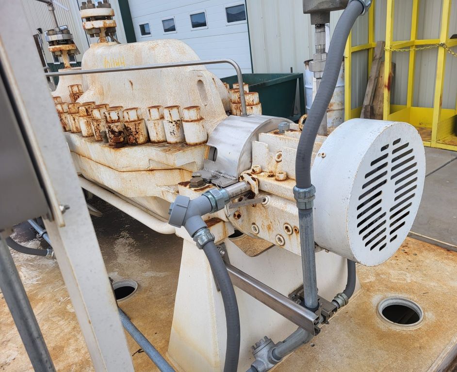 1015 GPM @ 4051' TDH, Sulzer Bingham, Horizontal Multi-Stage Centrifugal Pump Package, 6" suction x 4" - Image 7