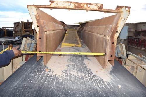 4' wide x 30'-7" long Belt Conveyors, 15 HP, Falk gear reducer, 6" shaft diameter, 208-240/460 Volt - Image 3