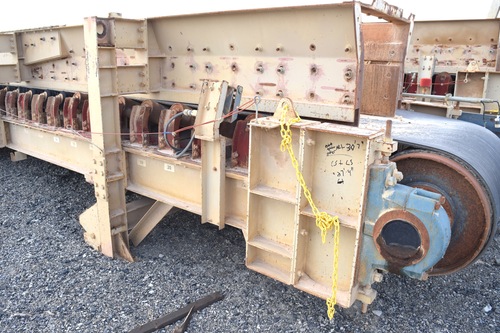 4' wide x 30'-7" long Belt Conveyors, 15 HP, Falk gear reducer, 6" shaft diameter, 208-240/460 Volt - Image 7
