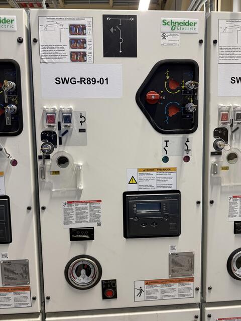 600 Amp. Manufacturas Elctricas, Metal-Enclosed Load Interrupter Switchgear, 38 kV, 60 Hz, 2024 - Image 2