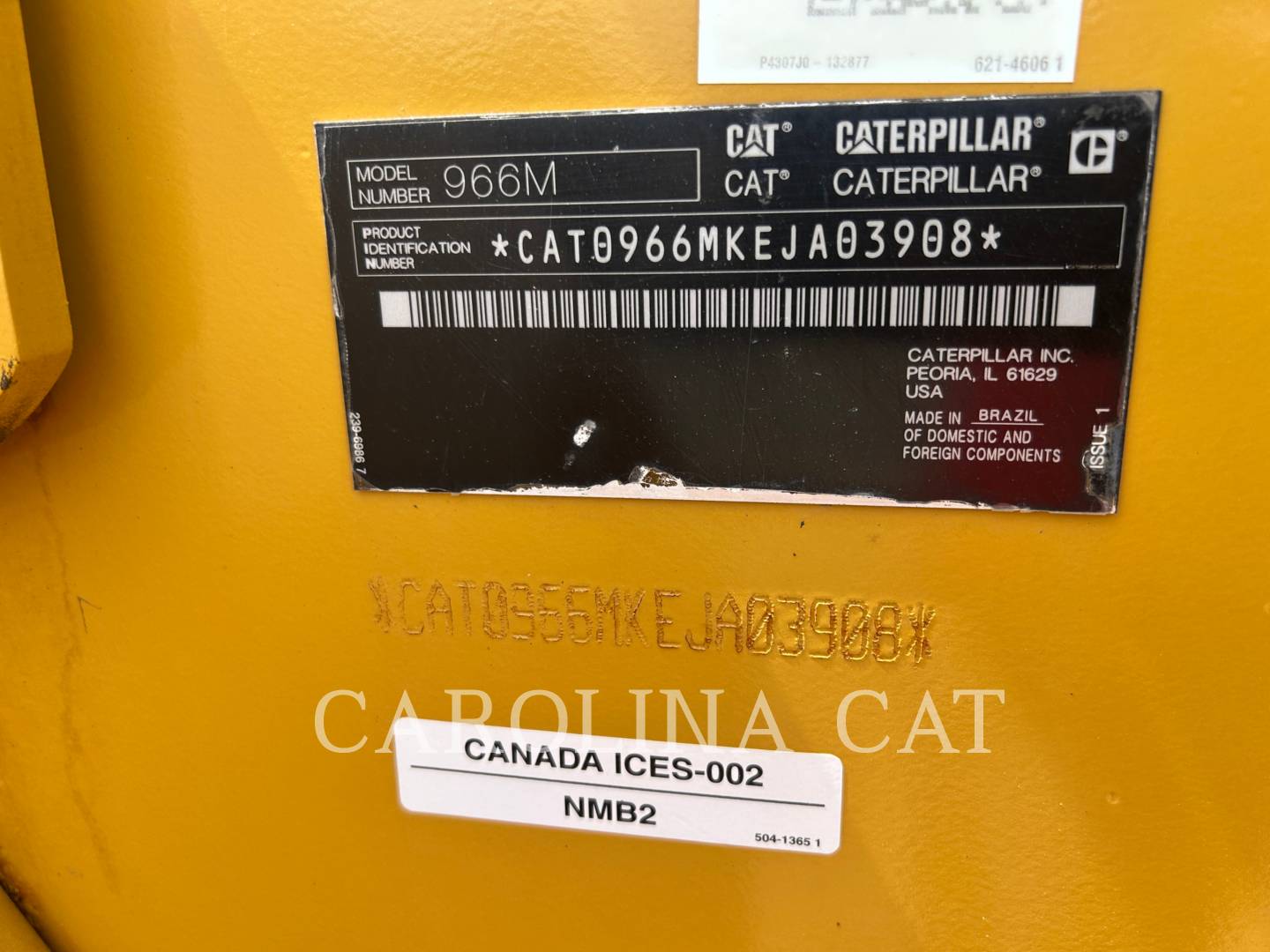 Cat 966M, Wheel Loader, 4793 hours, S/N: EJA03908, 2022 - Image 6