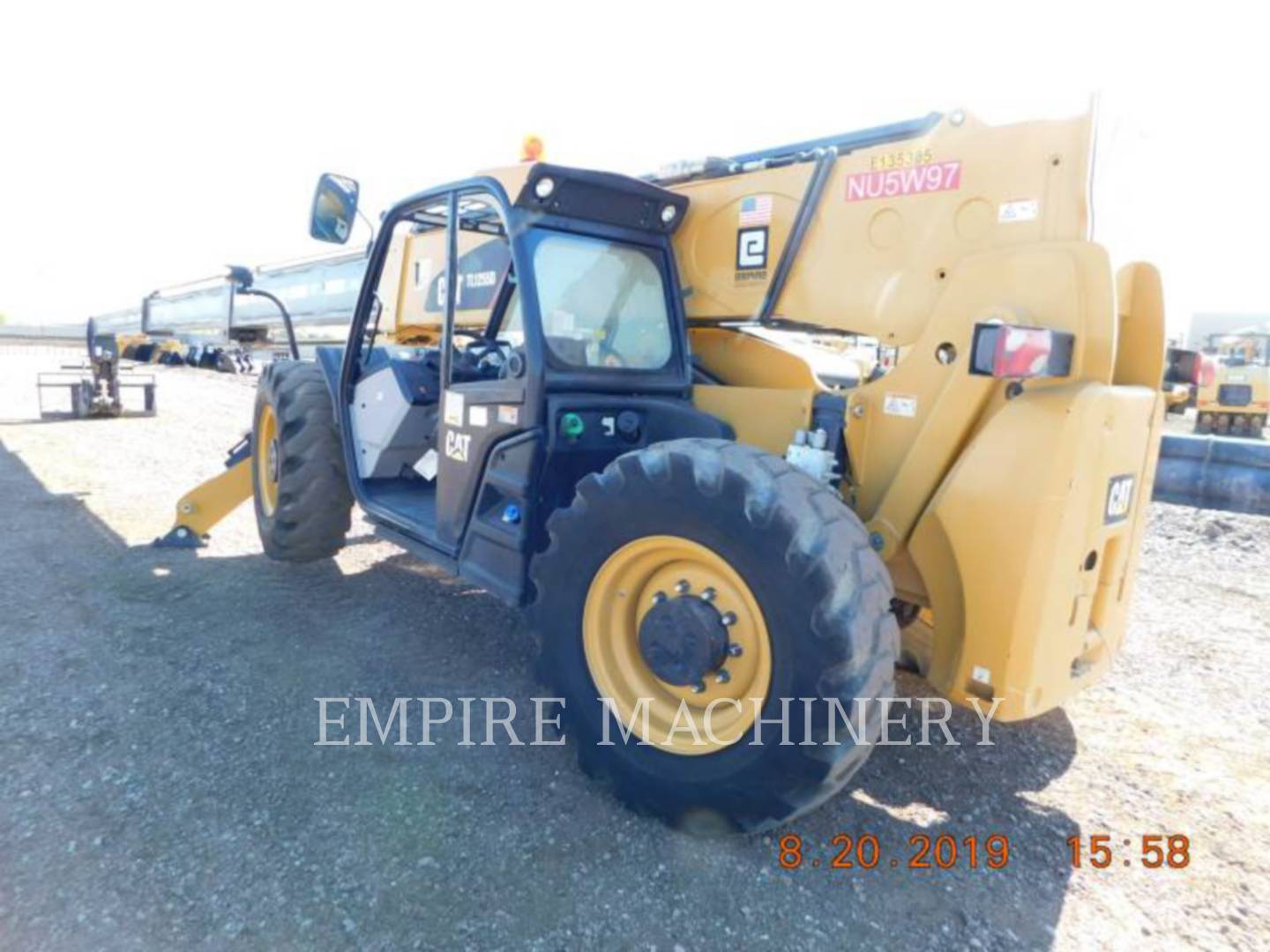 Cat TL1255D, Telehandler, 5777 hours, S/N: ML700664, 2017 - Image 2