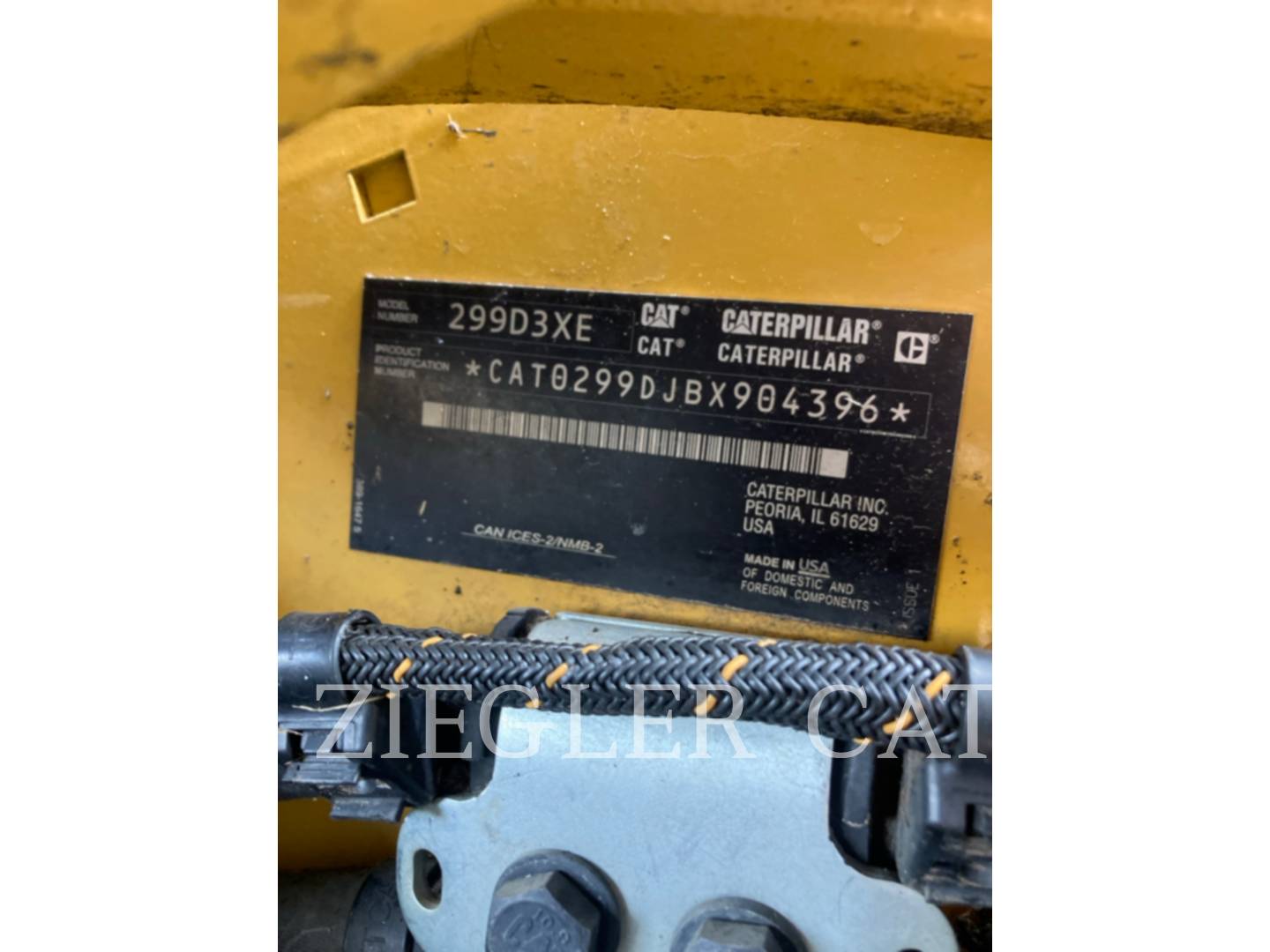 Caterpillar 299D3XE, 2774 hours, S/N: BX904396, 2022 - Image 6