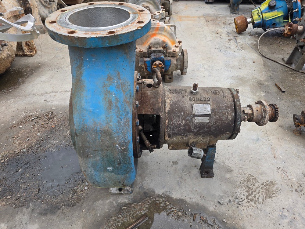 Goulds #3196, 6x8-13 Stainless Steel Process Centrifugal Pump - Image 1