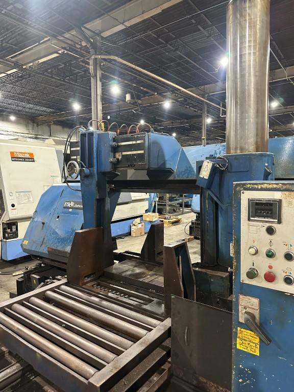 30" x 40" Kysor Johnson, Amada #H1080, horizontal band saw, automatic, 346.5" x 2.56" blade, 15 HP - Image 2