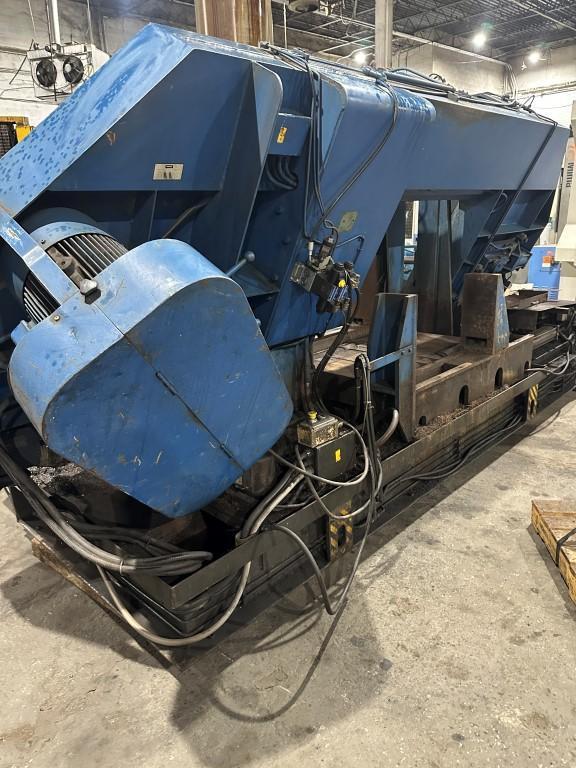 30" x 40" Kysor Johnson, Amada #H1080, horizontal band saw, automatic, 346.5" x 2.56" blade, 15 HP - Image 6
