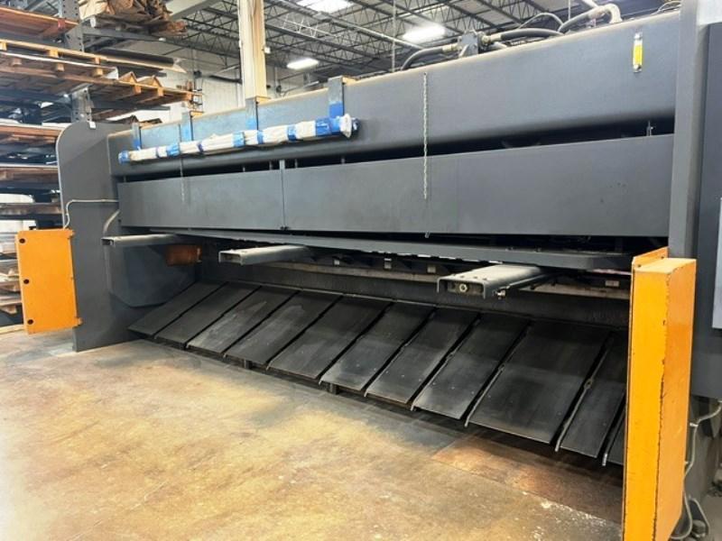 1/4" x 17' G.A.D.E. #C0-50/6, CNC hydraulic shear, programmable controls, 5 support arms, 2001 - Image 3