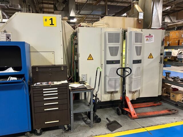 Kapp #KX-300P, CNC gear grinder, Siemens 840D Control, Hoffman filtration, extended tailstock, 2004 - Image 2