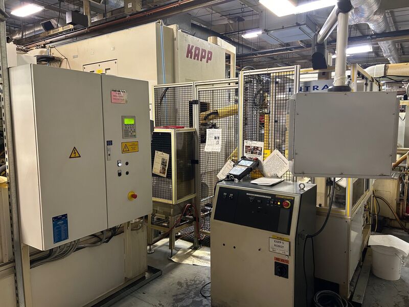 Kapp #KX-160, twin CNC gear grinder, Sieens 840D Control, Hoffman filtrationn system, rotary dresser, 2010 - Image 8