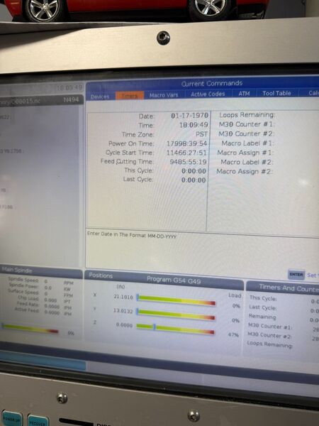 Haas #VF-3SSYT, CNC vertical machining center, 40" X, 26" Y, 25" Z, 12000 RPM 24 automatic tool changer - Image 4