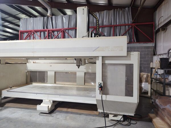SCM Routech #Chronos, CNC bridge type vertical machining center, 5-Axis, 145.6" X, 61.2" Y, 39.3" Z, 20000 - Image 2