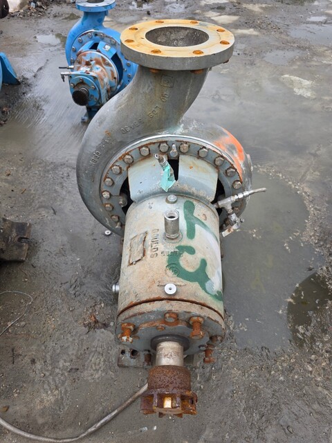 Goulds #3196, 6x8-13 Stainless Steel Centrifugal Process Pump - Image 4