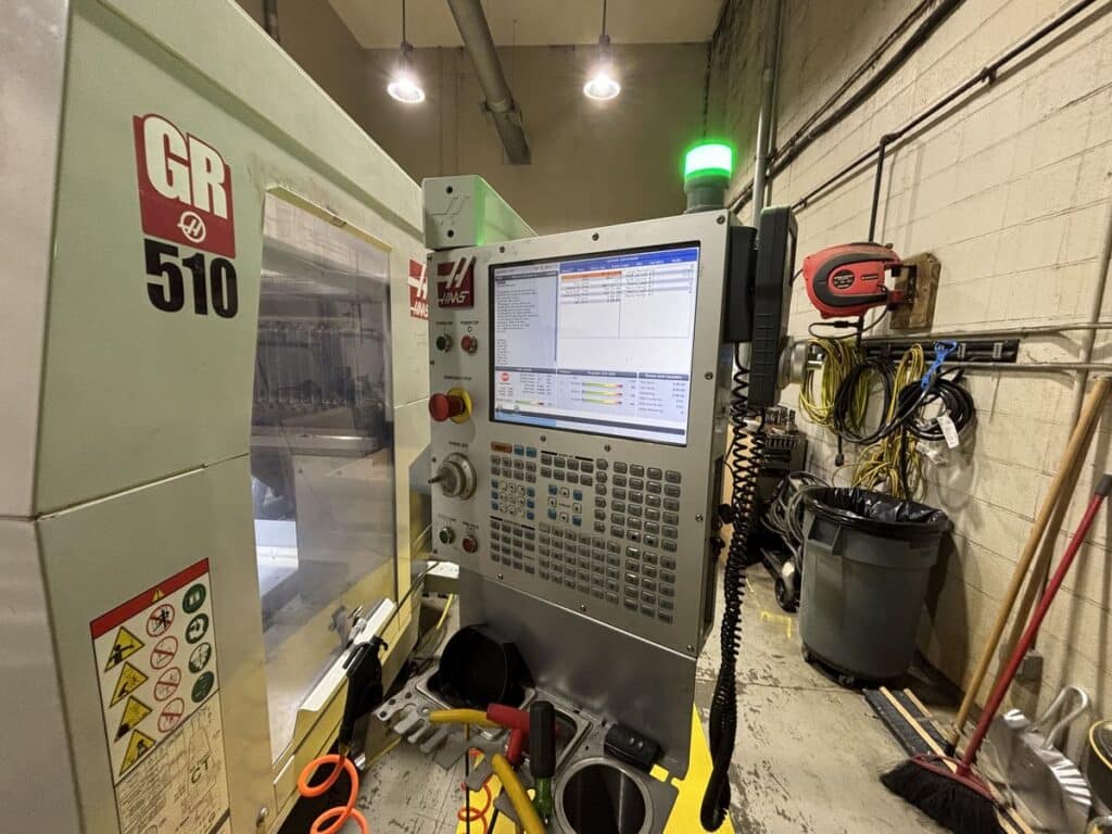 Haas #GR-510, CNC gantry mill, 121" X Travel, 61" Y Travel, 11" Z, 15000 RPM, 10 automatic tool changer - Image 5