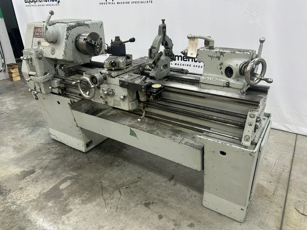 15" x 36" LeBlond #Dual-Drive, engine lathe, 3-jaw chuck, steady rest, Trav-a-Dial, coolant pump - Image 3