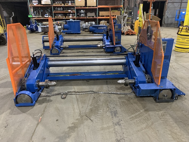 Martin, Shaftless Floor Pickup Unwind Stand, 96" L-R max. web roll width, 7,000 lb. roll capacity, 480 Volt - Image 7