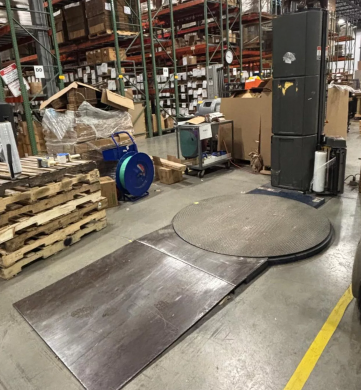 Lantech #Q-300, Low Profile Stretch Wrapper, 25-35 loads/hr., 72" max load diameter, 80" max load height, 120 - Image 1