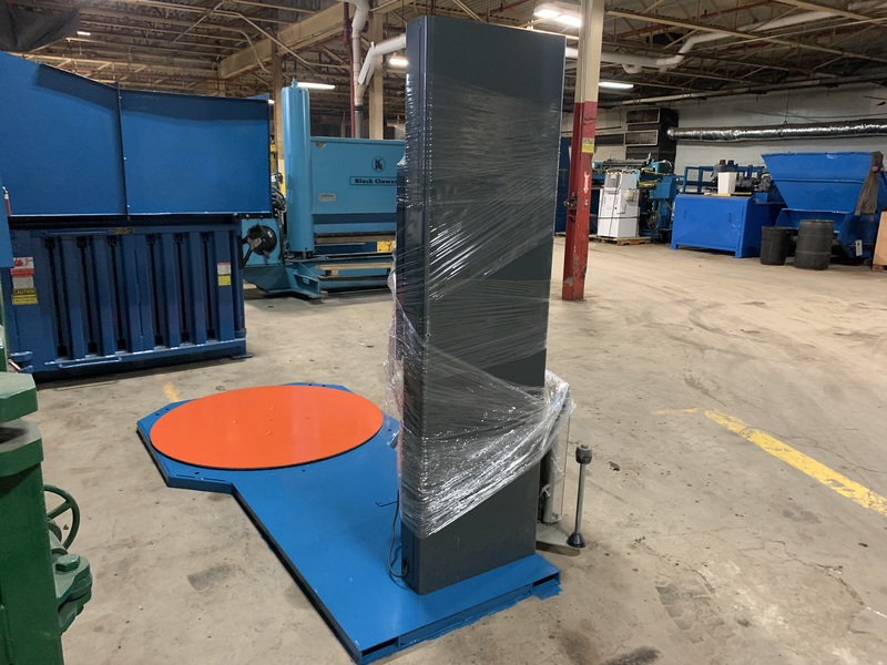 Wulftec #WSML-150-B, Low Profile Stretch Wrapper, 50-55 loads/hr., 58" diameter turntable, 80" wrap height - Image 3