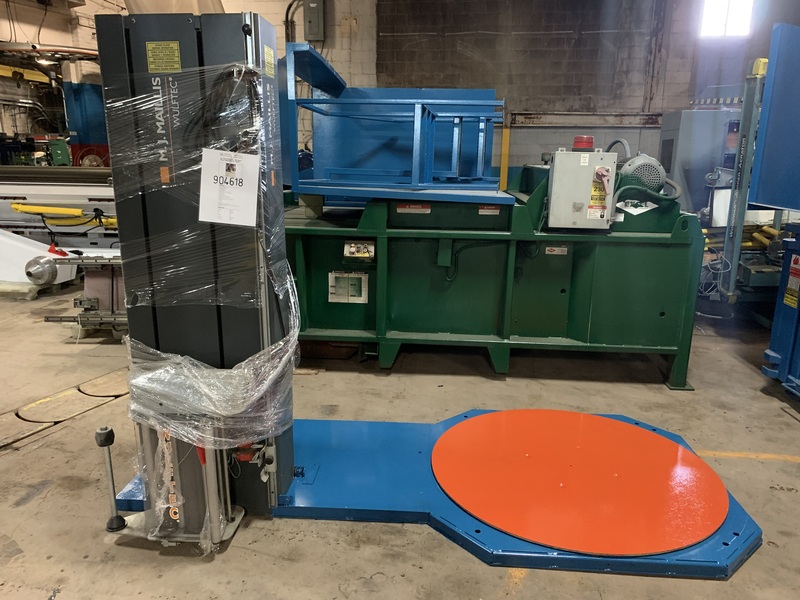 Wulftec #WSML-150-B, Low Profile Stretch Wrapper, 50-55 loads/hr., 58" diameter turntable, 80" wrap height - Image 5