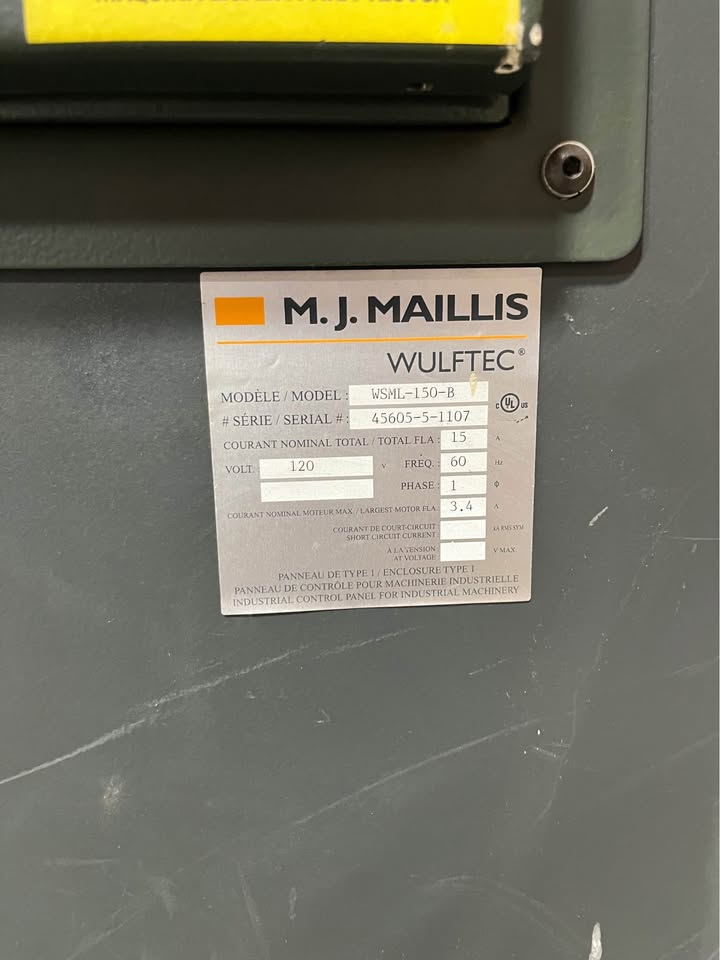 Wulftec #WSML-150-B, Low Profile Stretch Wrapper, 50-55 loads/hr., 58" diameter turntable, 80" wrap height - Image 8