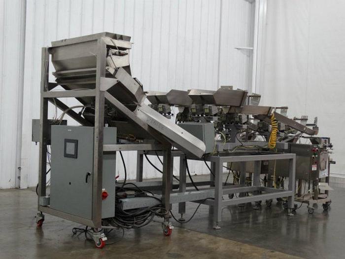 Weighpack Systems #TW/TP, Linear Counter & VS Bagging System, Stainless Steel, 4-head/4-lane, vibratory - Image 2