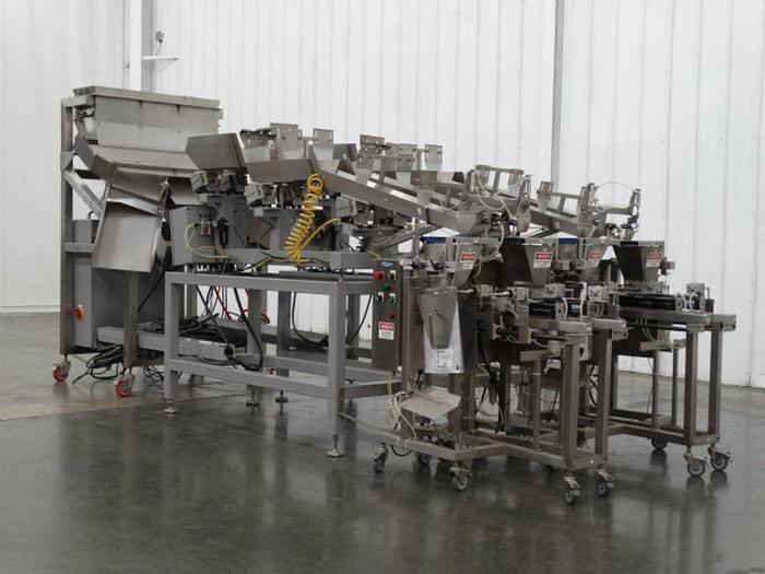 Weighpack Systems #TW/TP, Linear Counter & VS Bagging System, Stainless Steel, 4-head/4-lane, vibratory - Image 3