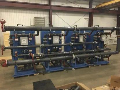 Complete Water Solutions, Sand Filter Water Filtration System, 2,000 GPM max. capacity, PLC controls - Image 1
