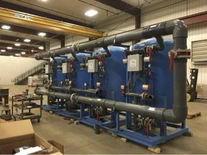 Complete Water Solutions, Sand Filter Water Filtration System, 2,000 GPM max. capacity, PLC controls - Image 2