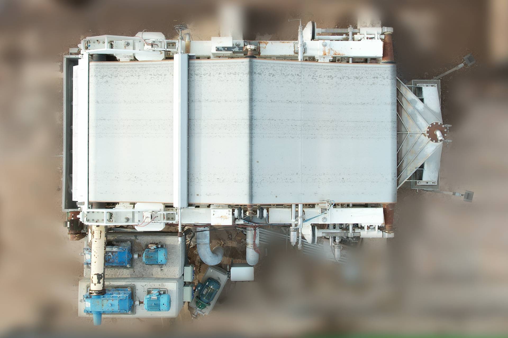 10' Press Technologies #120-WT, Heavy-Duty Twin Wire Wedge Pulp Thickener, 200-400 tons/day, all new - Image 6