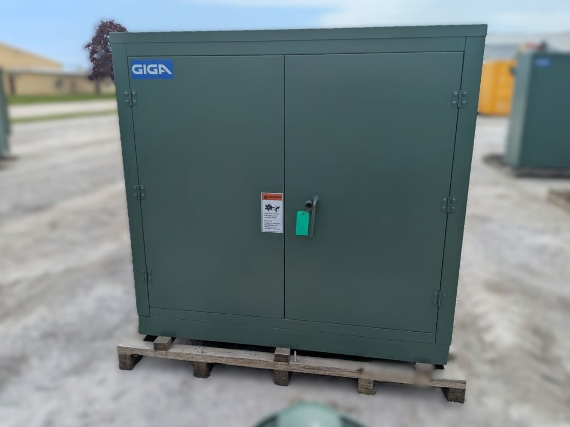 500 KVA 12470GY/7200 Primary, 480/277 Secondary, Giga Energy, Padmount Transformer, 3PH, 2024 - Image 1