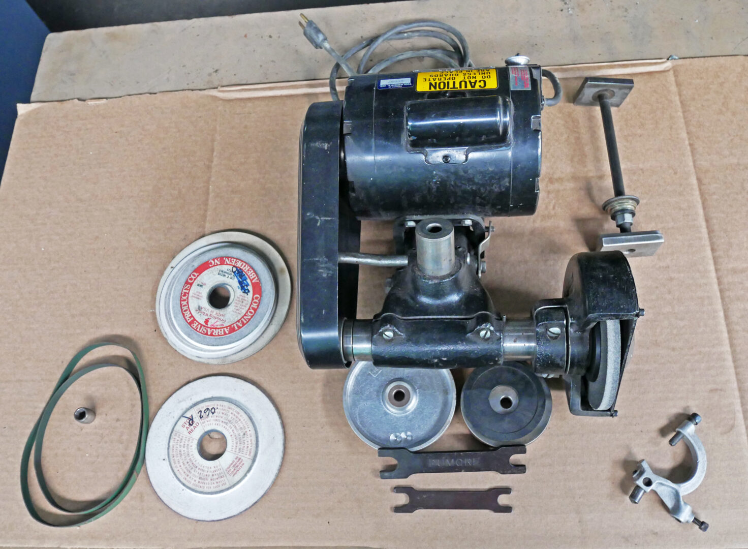 Dumore #57-021-C6C34DZ1, Internal/External Tool Post Grinder, 0.5 HP, 120 V., 3450 RPM - Image 2