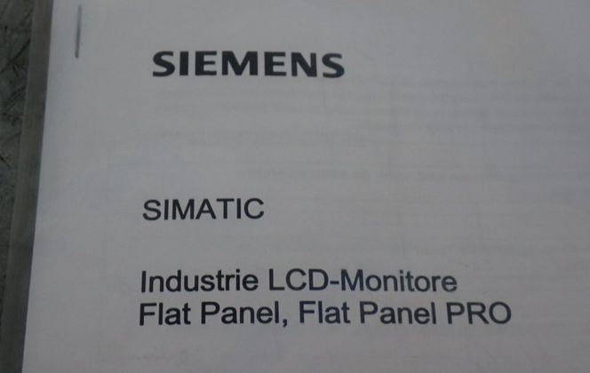 Siemens #6AV7461-7TA00-0AA1, flat panel, 24 Volts, new - Image 8