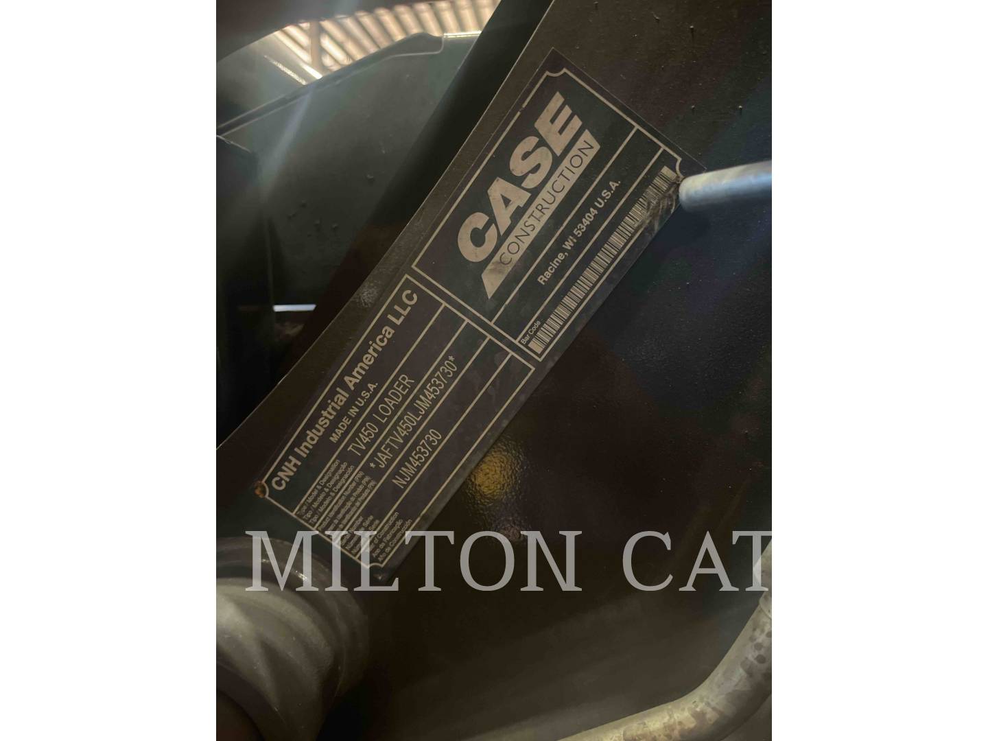 Case TV450, 2141 hours, S/N: NJM453730, 2019 - Image 6