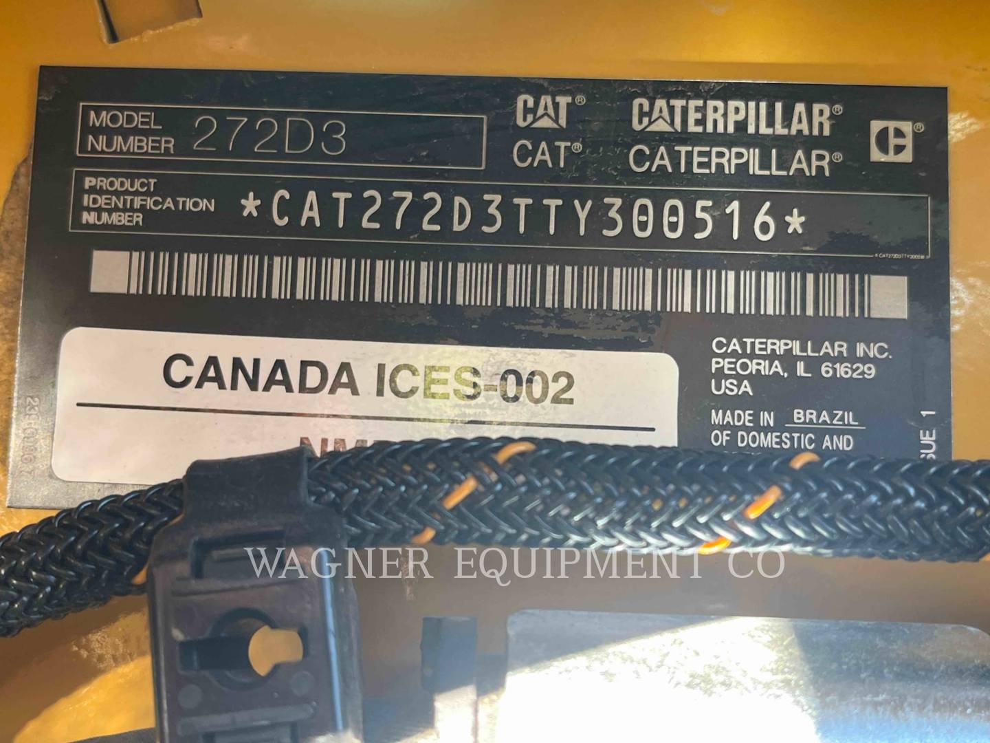 Cat 272D3, Skid Steer Loader, 223 hours, S/N: TY300516, 2025 - Image 6