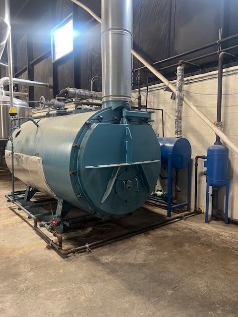 80 HP Superior #Mohawk-4-5-402, gas fired boiler, 150 psi, excellent condition, 1996 - Image 3