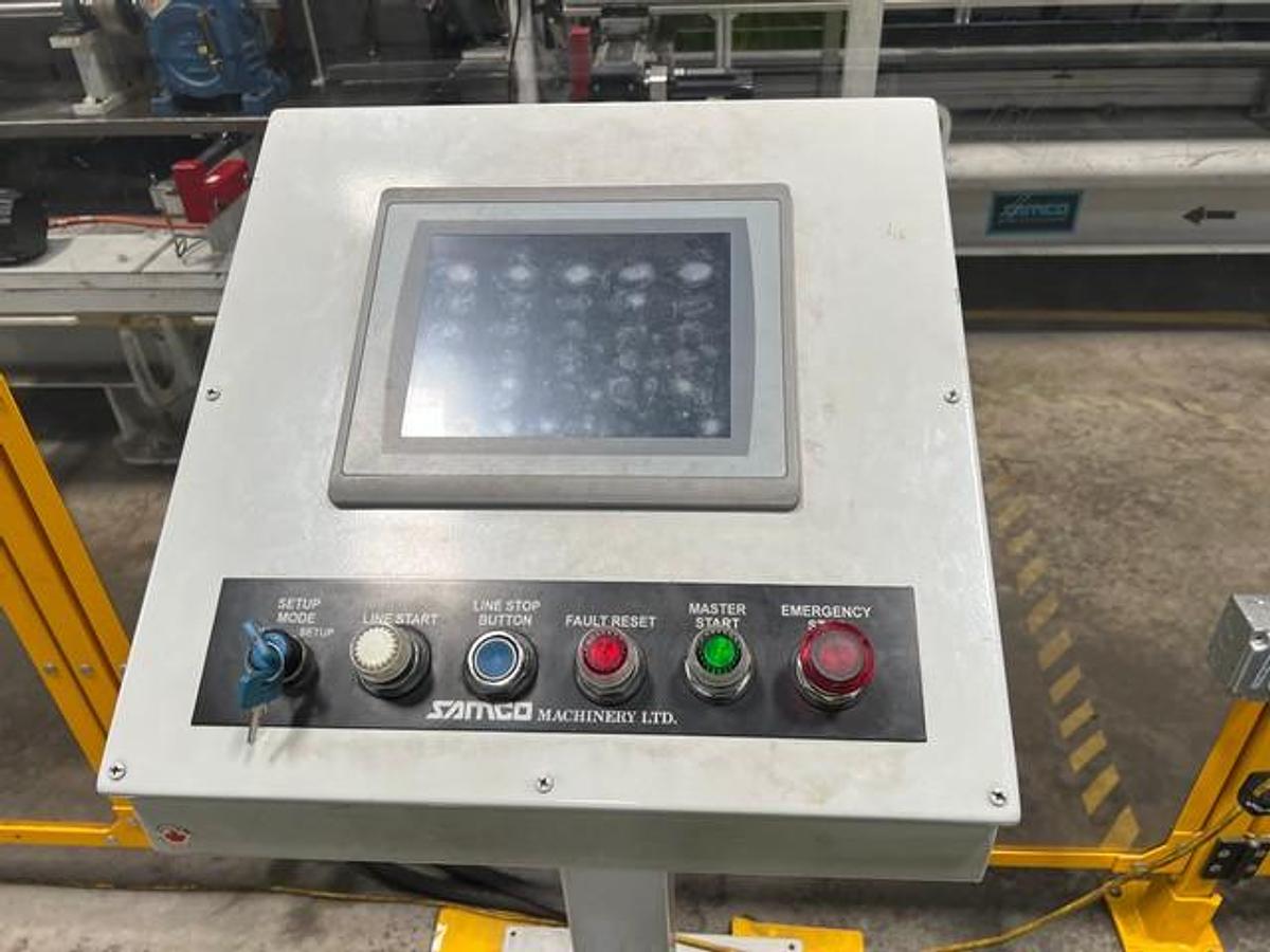WRC, automated sheet metal bending & punching line, 4 position die stacker, notch & pierce station, 2018 - Image 6
