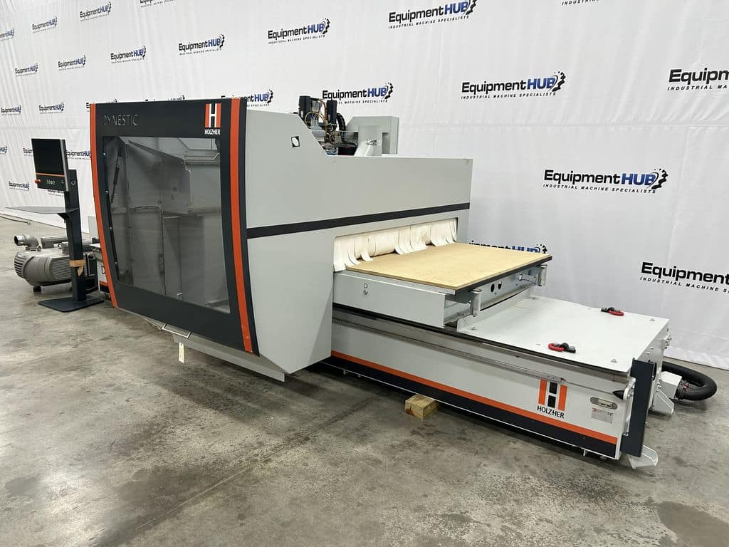 Holz-Her #Dynestic-7532B, CNC gantry nesting machining center router, 145.7" X, 86.6" Y, 1000-24000 RPM, 2022 - Image 2