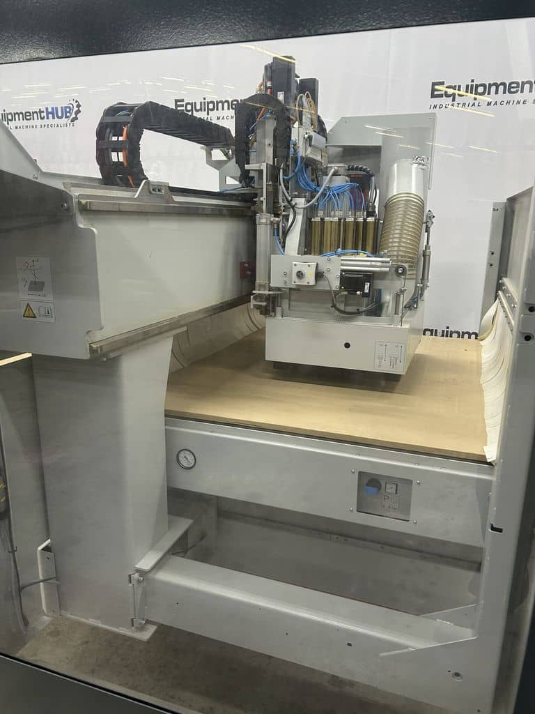 Holz-Her #Dynestic-7532B, CNC gantry nesting machining center router, 145.7" X, 86.6" Y, 1000-24000 RPM, 2022 - Image 6