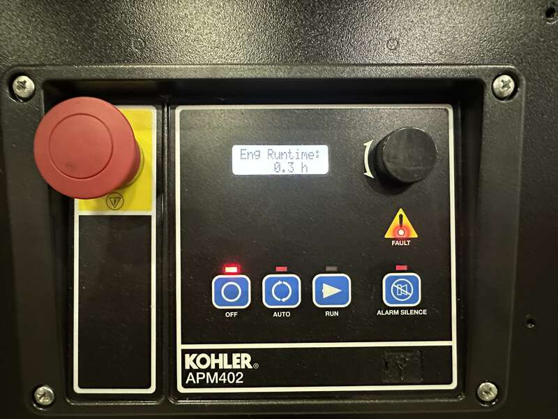 50 KW Kohler #50REOZJE, diesel generator set, 120/240 Volts, 1-phase, 85 HP @ 1800 RPM, John Deere 4045TF280 - Image 9