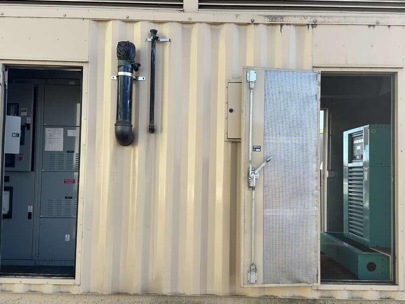 1250 KW Cummins #DFLC, diesel generator set, 277/480 Volts, 1850 HP @ 1800 RPM, KTA50-G3 engine, sound - Image 4
